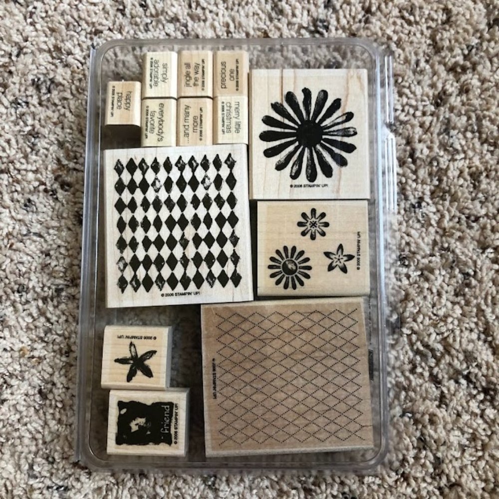 Combined Set of Two Stampin Up Stamp Sets